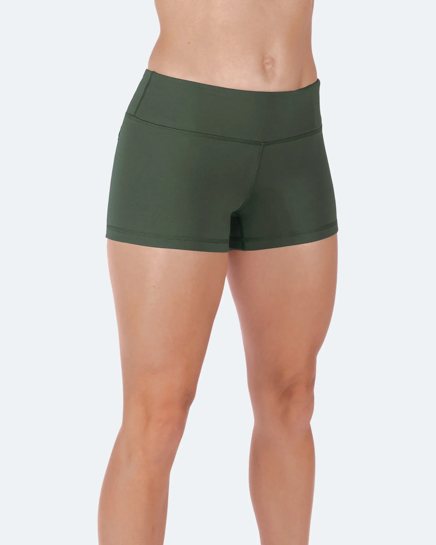 3 Inch No-Ride Olive Green