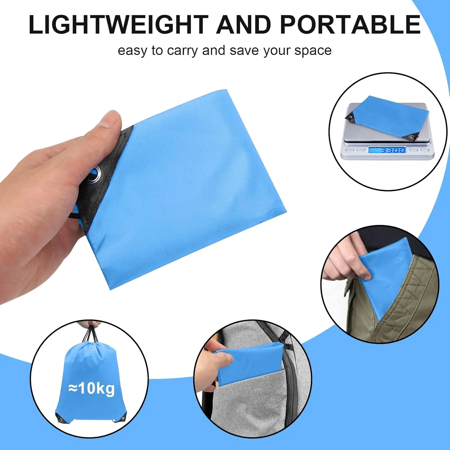 8Pcs Drawstring Bags Bulk Cinch Bag, Polyester String Bag Drawstring Backpack for Trip Party Camping Sports Gym Yoga Soft