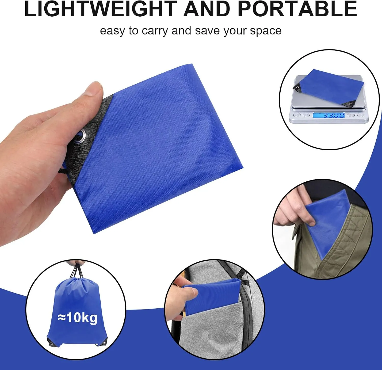 8Pcs Drawstring Bags Bulk Cinch Bag, Polyester String Bag Drawstring Backpack for Trip Party Camping Sports Gym YogaDark