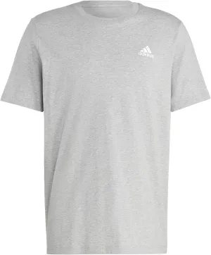 adidas Men's Size Essentials Single Jersey Embroidered Small Logo T-Shirt, Medium Grey Heather, 4X-Large/Tall
