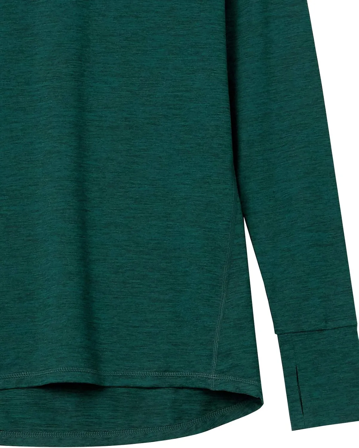 Amazon Essentials Women's Brushed Tech Stretch Long-Sleeve Crewneck Shirt (Available in Plus Size)