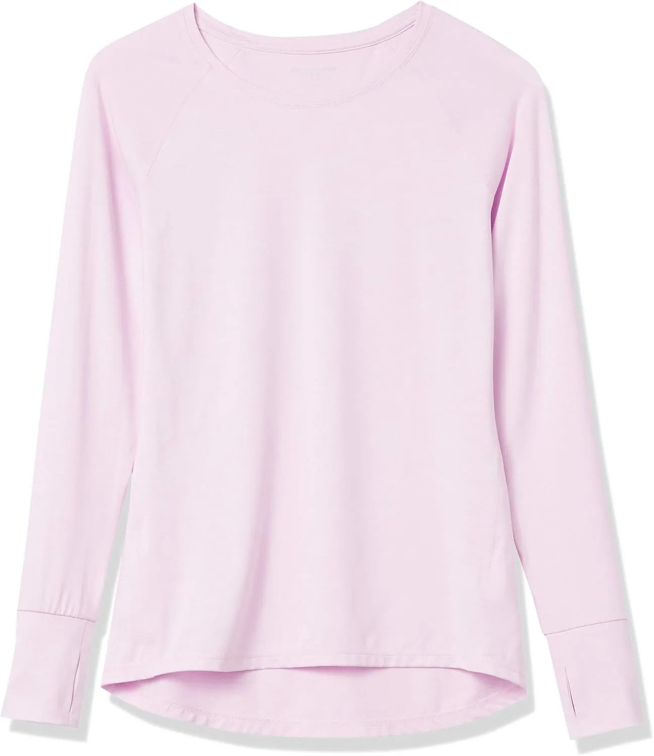 Amazon Essentials Women's Brushed Tech Stretch Long-Sleeve Crewneck Shirt (Available in Plus Size)