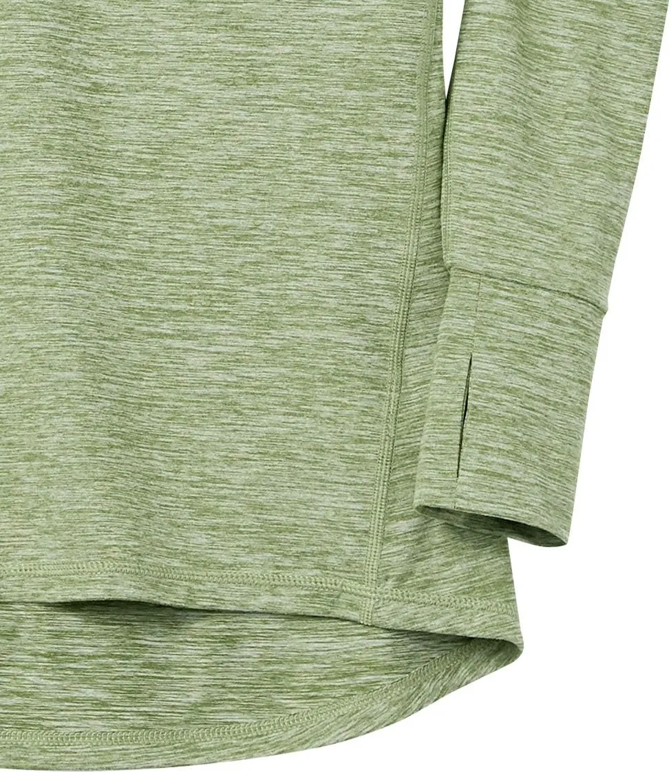 Amazon Essentials Women's Brushed Tech Stretch Long-Sleeve Crewneck Shirt (Available in Plus Size)
