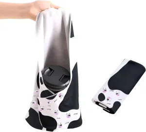 Anti-Scratch Camera Wrap, Self-Adhesive Protective Cloth for Lens, Tablet, Phone Washable, Foldable, 21.65 x 21.65 inch Large, Cloth Protective Camera Wrapper