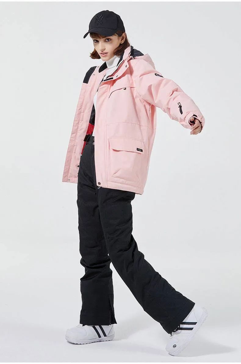 ARCTIC QUEEN Unisex Blizzard Pink Ski Suit - US ONLY