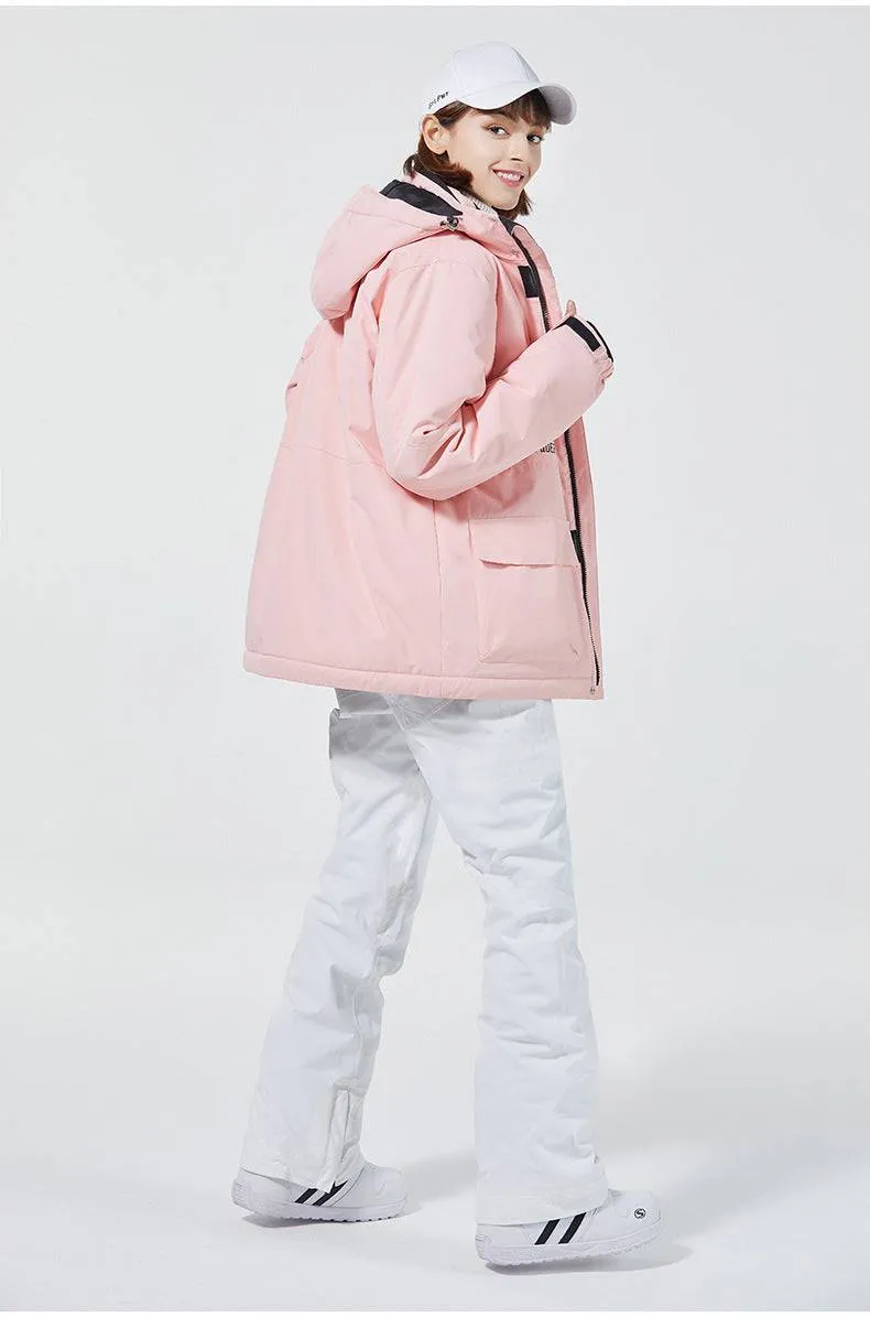 ARCTIC QUEEN Unisex Blizzard Pink Ski Suit - US ONLY
