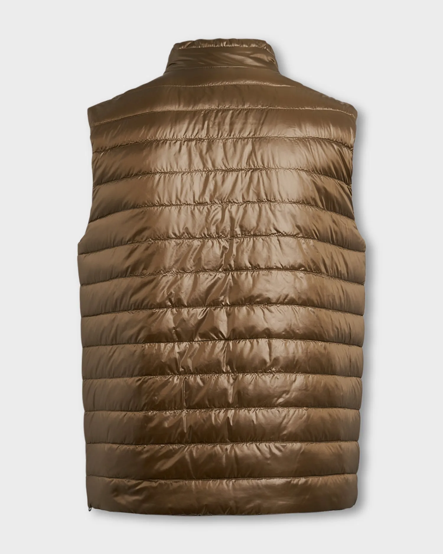 Army Green Nylon Ultralight Reversibile Bicolore Gilet