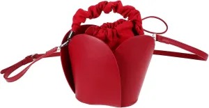 BESTYASH Mini Crossbody Bags For Women Small Bucket Bag For Work Casual Fake Leather Mini Bucket Bag Drawstring Crossbody Handbag For Parties And Daily Use