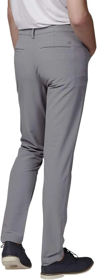 Calvin Klein Mens 2025 Genius 4-Way Stretch Slim Fit Golf Trousers
