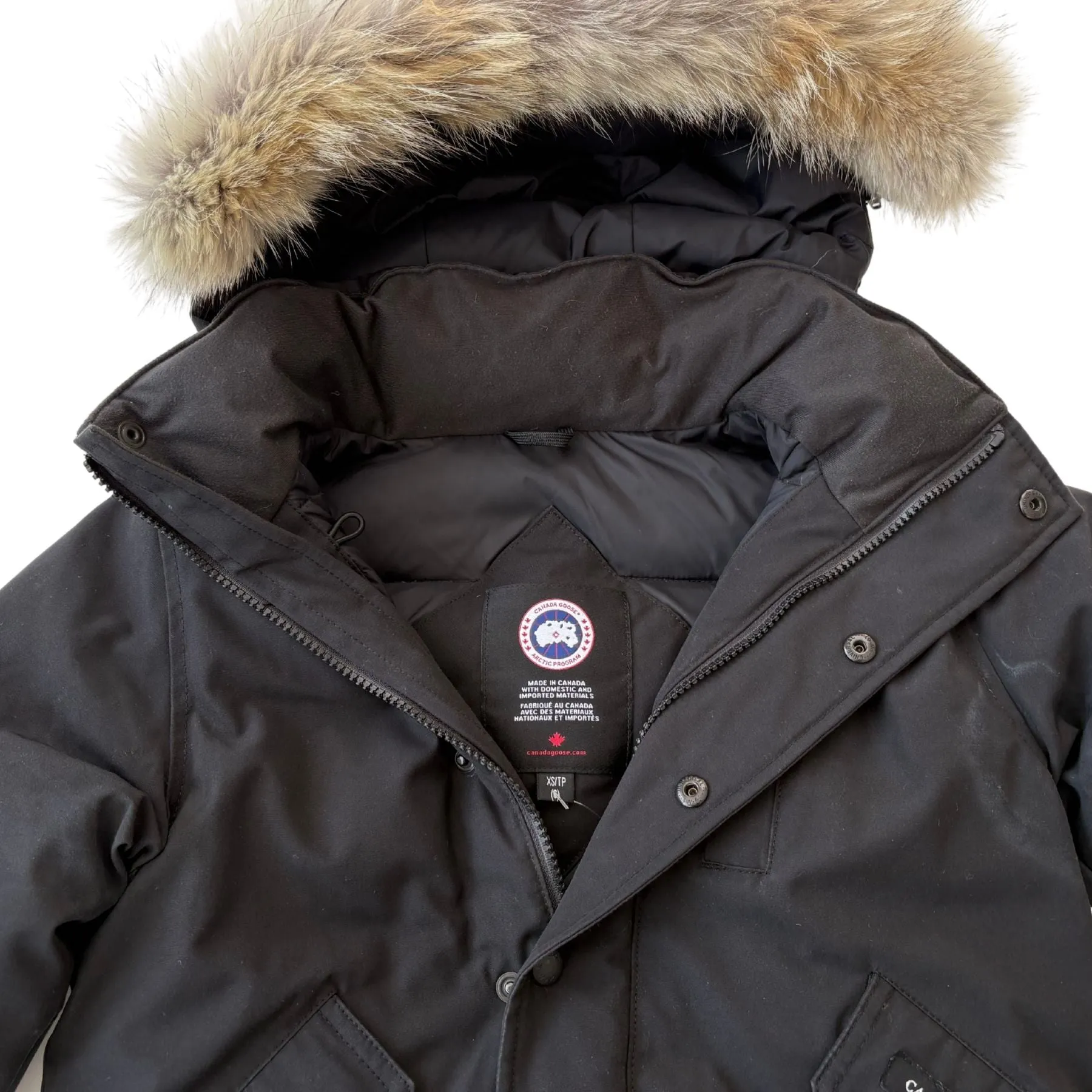 Canada Goose 'Logan' Parka Jacket - Kids' XS
