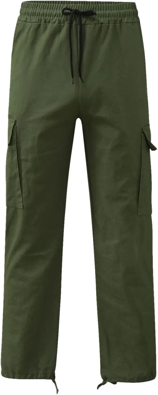 Cargo Pants for Men with Pockets Casual Wild Work Joggers Athletic Pants Baggy Hiking Trousers Outdoor Wearing Track Pants
