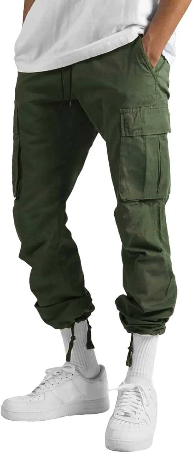 Cargo Pants for Men with Pockets Casual Wild Work Joggers Athletic Pants Baggy Hiking Trousers Outdoor Wearing Track Pants