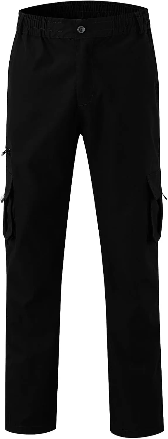 Cargo Trousers for Men Workout Athletic Pants Sweatpants for Men with Pockets Men's Slim Joggers Gym Workout Pants