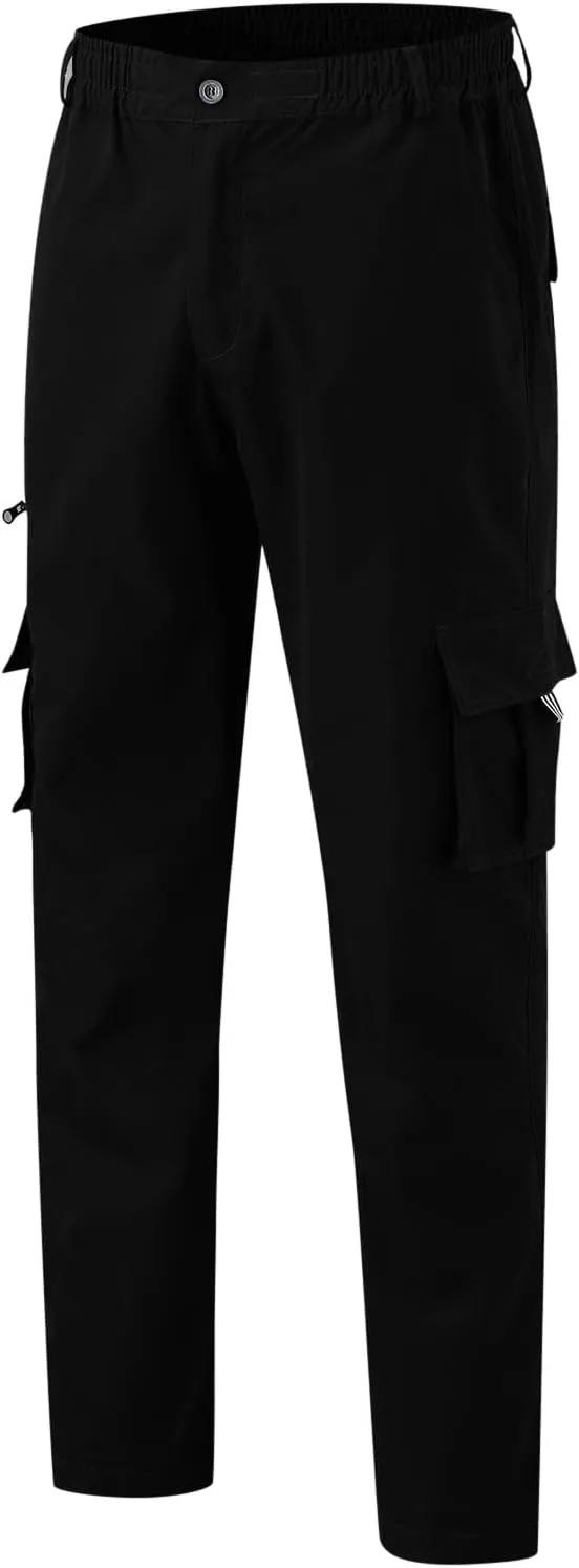 Cargo Trousers for Men Workout Athletic Pants Sweatpants for Men with Pockets Men's Slim Joggers Gym Workout Pants