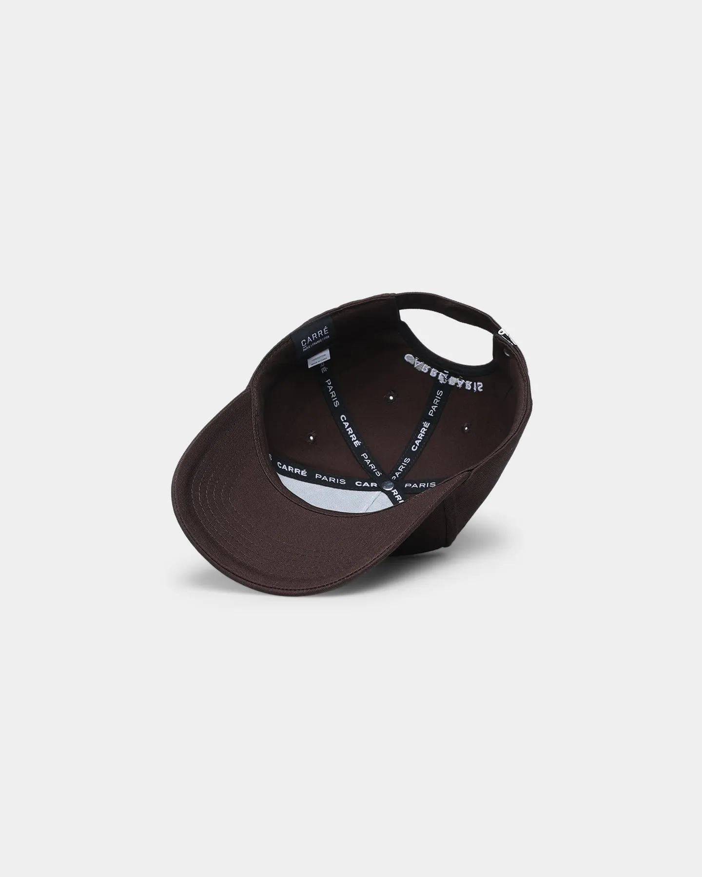 Carre Revolutionnaires Strapback Dark Brown