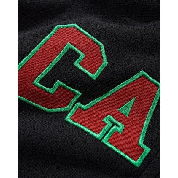 Cash Only Campus Zip-Up Hoody Washed Black