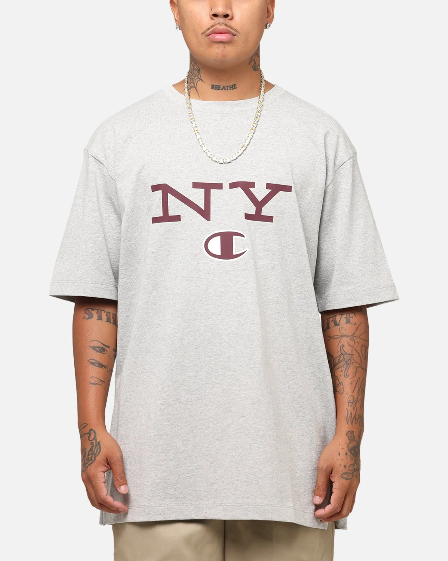 Champion Rochester Graphic T-Shirt Grey