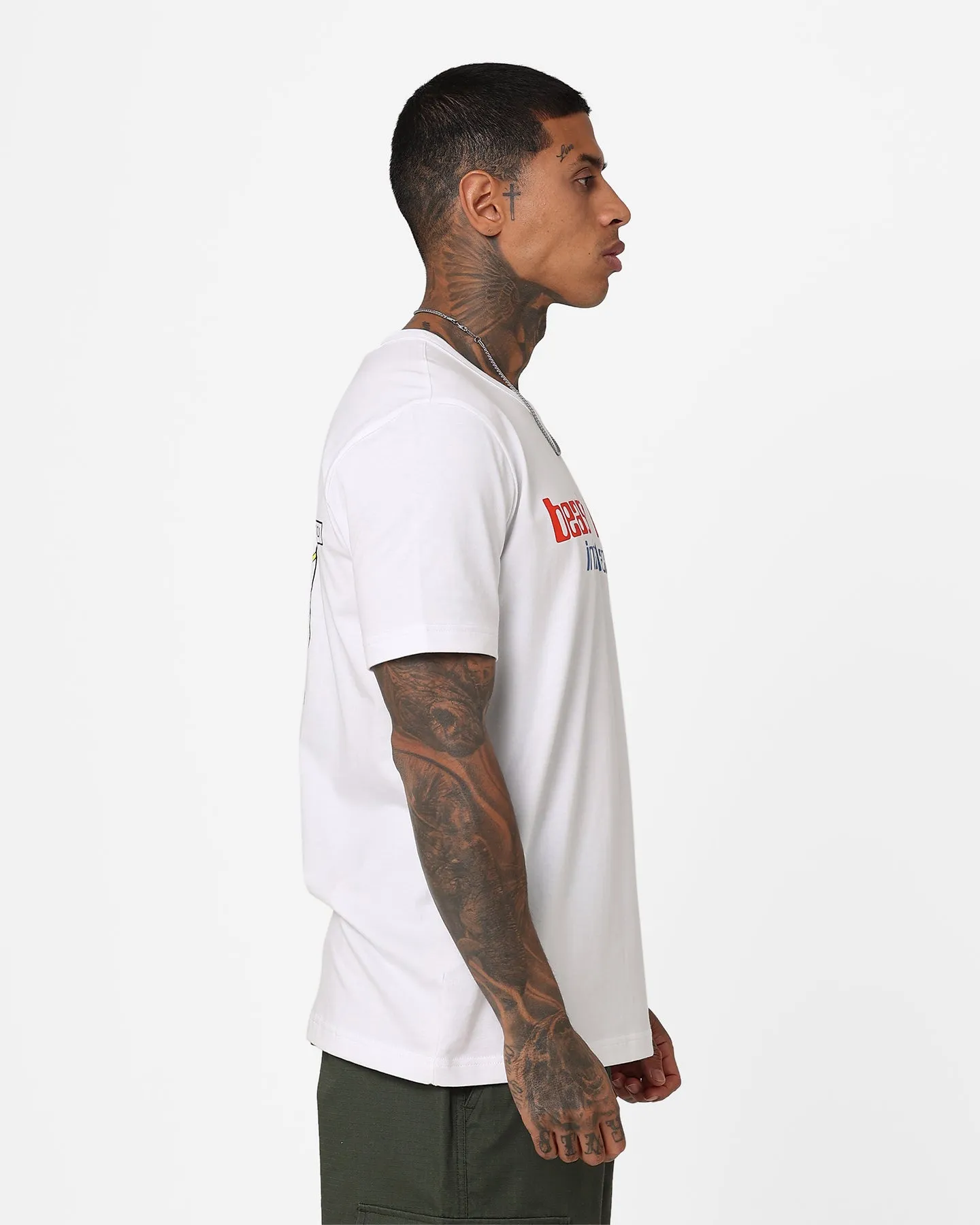 Champion X Beastie Boys Intergalactic T-Shirt White