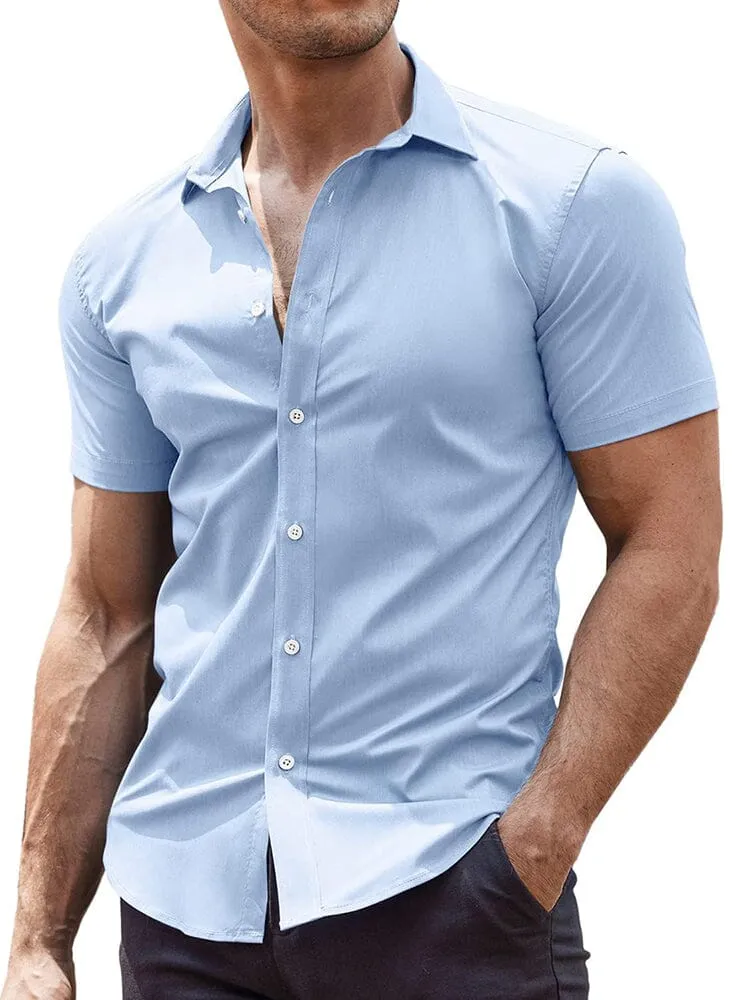 Classic Stretchy Business Shirt