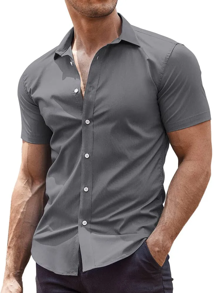 Classic Stretchy Business Shirt