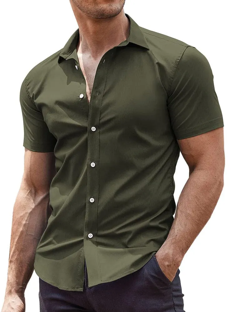 Classic Stretchy Business Shirt