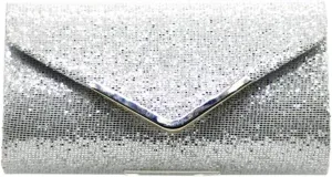 Clutch Purses for Women Fashionable Evening Clutch Bag for Banquet Birthday Parties Women's Makeup Shoulder Chain Bag Mobile Phone Purse