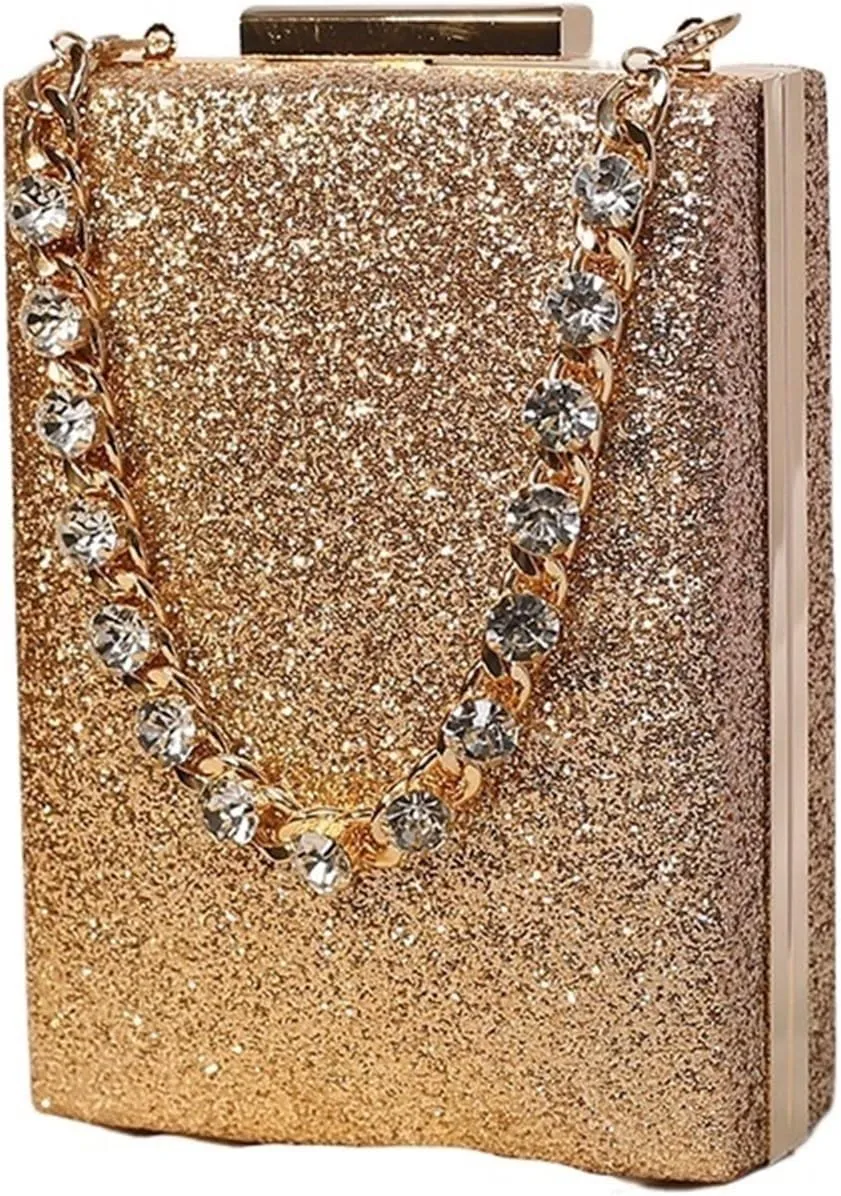 Clutch Purses for Women Shiny Diamond Evening Clutch Bag for Women Bling Fashion Party Purse