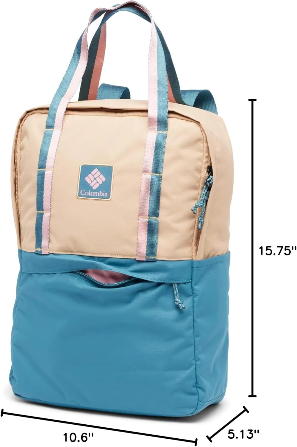 Columbia Unisex Trek 18L Backpack, Canoe/Cloudburst, One Size
