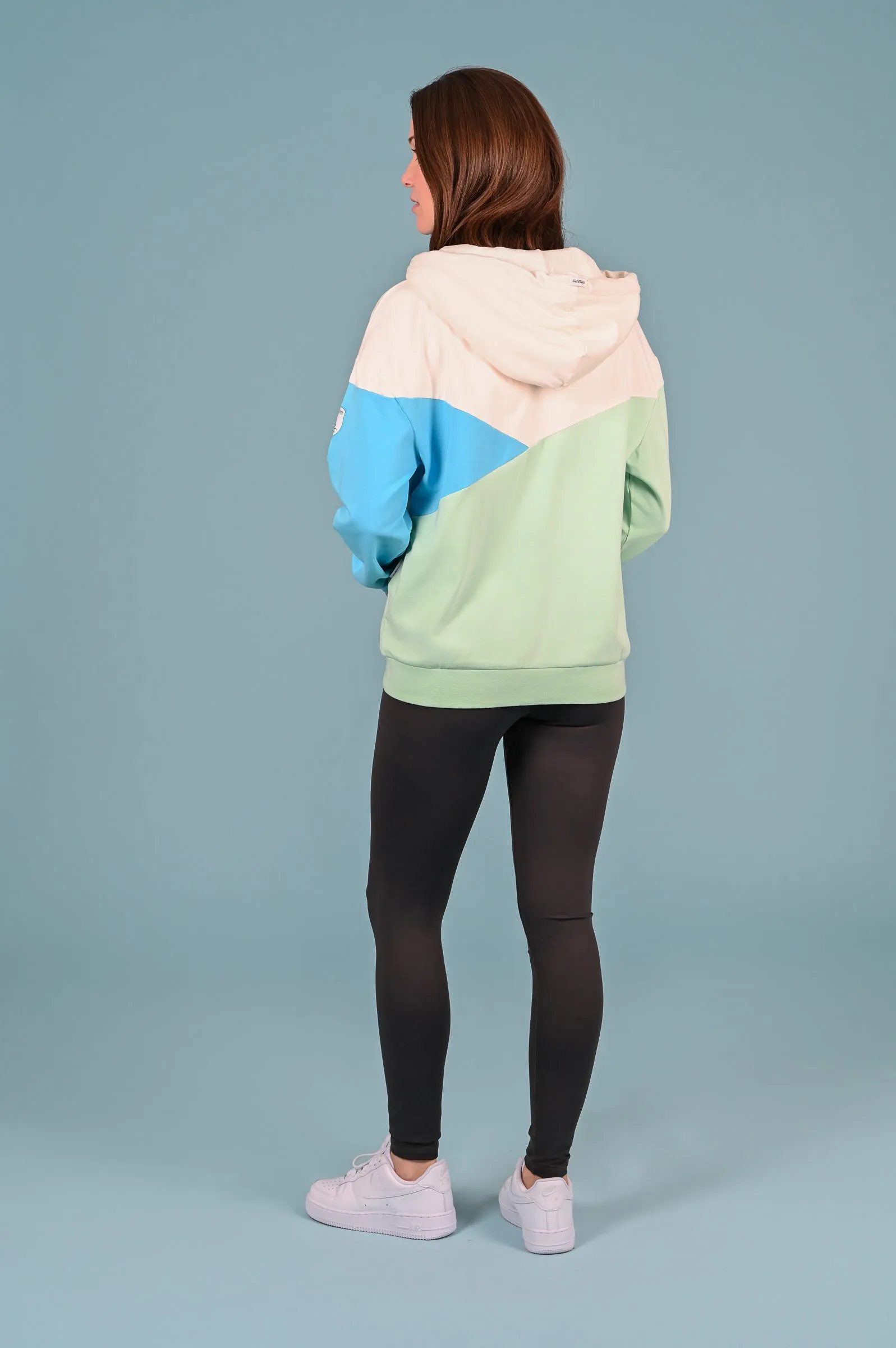 Cordelia Cucumber Mix Full-Zip Hoodie