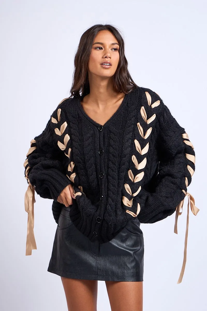 Cozy Up Ribbon Cardi
