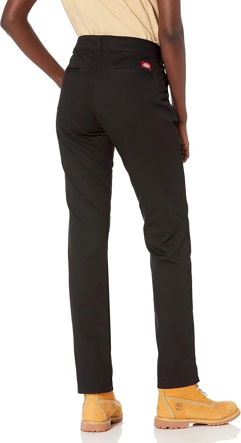 Dickies Women's Straight Flex Twill Pant