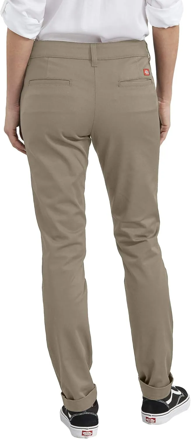 Dickies Women's Straight Flex Twill Pant