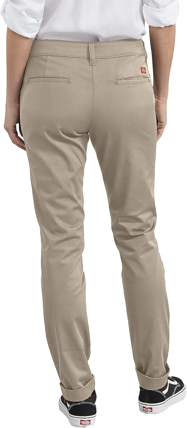Dickies Women's Straight Flex Twill Pant