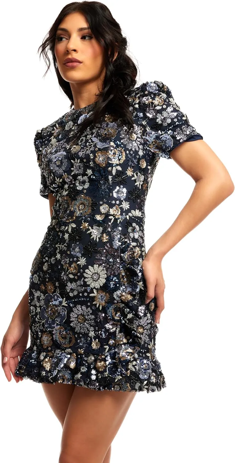 Dress the Population Women's Brittany Bodycon Mini Dress