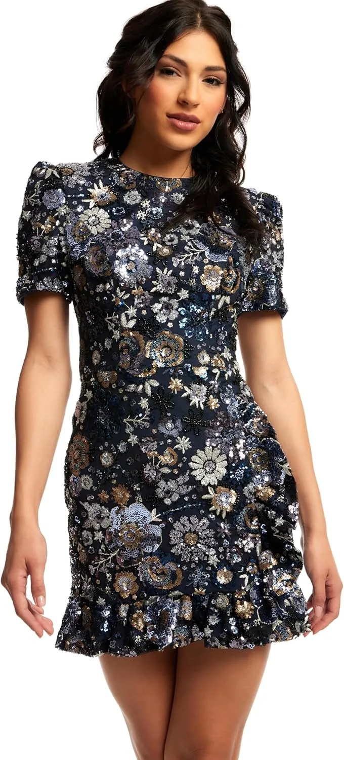 Dress the Population Women's Brittany Bodycon Mini Dress