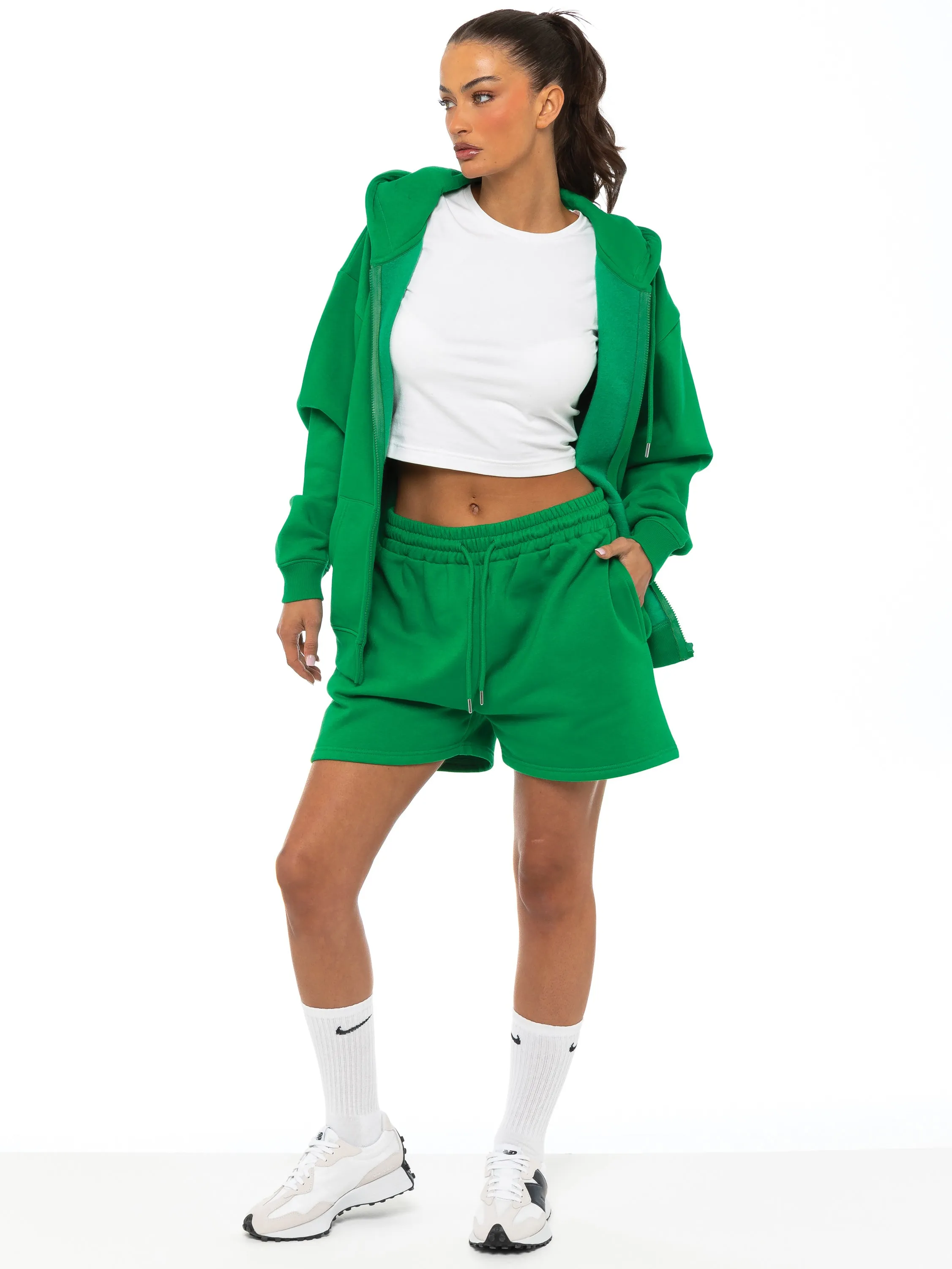 Enzo | Womens Oversized Zipped Hoodie