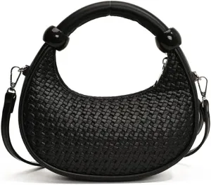 Fashionable woven underarm bags adjustable shoulder strap shoulder messenger Purses ladies' vintage handbags