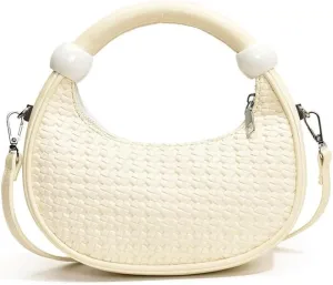Fashionable woven underarm bags adjustable shoulder strap shoulder messenger Purses ladies' vintage handbags