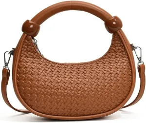 Fashionable woven underarm bags adjustable shoulder strap shoulder messenger Purses ladies' vintage handbags