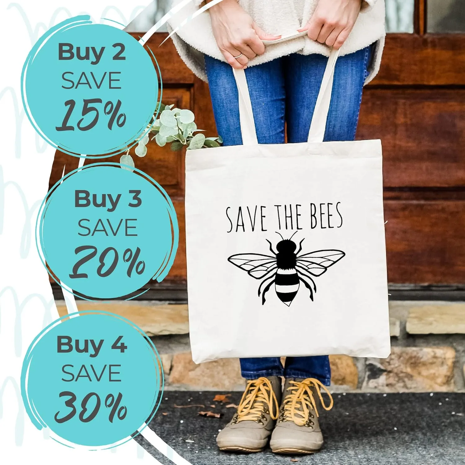 Fold In The Cheese, Natural Canvas Bag, Screenprinted Tote, Cotton Flour Sack, Funny Tote Bag