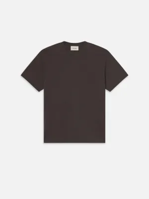 FRAME Logo Tee -- Brown
