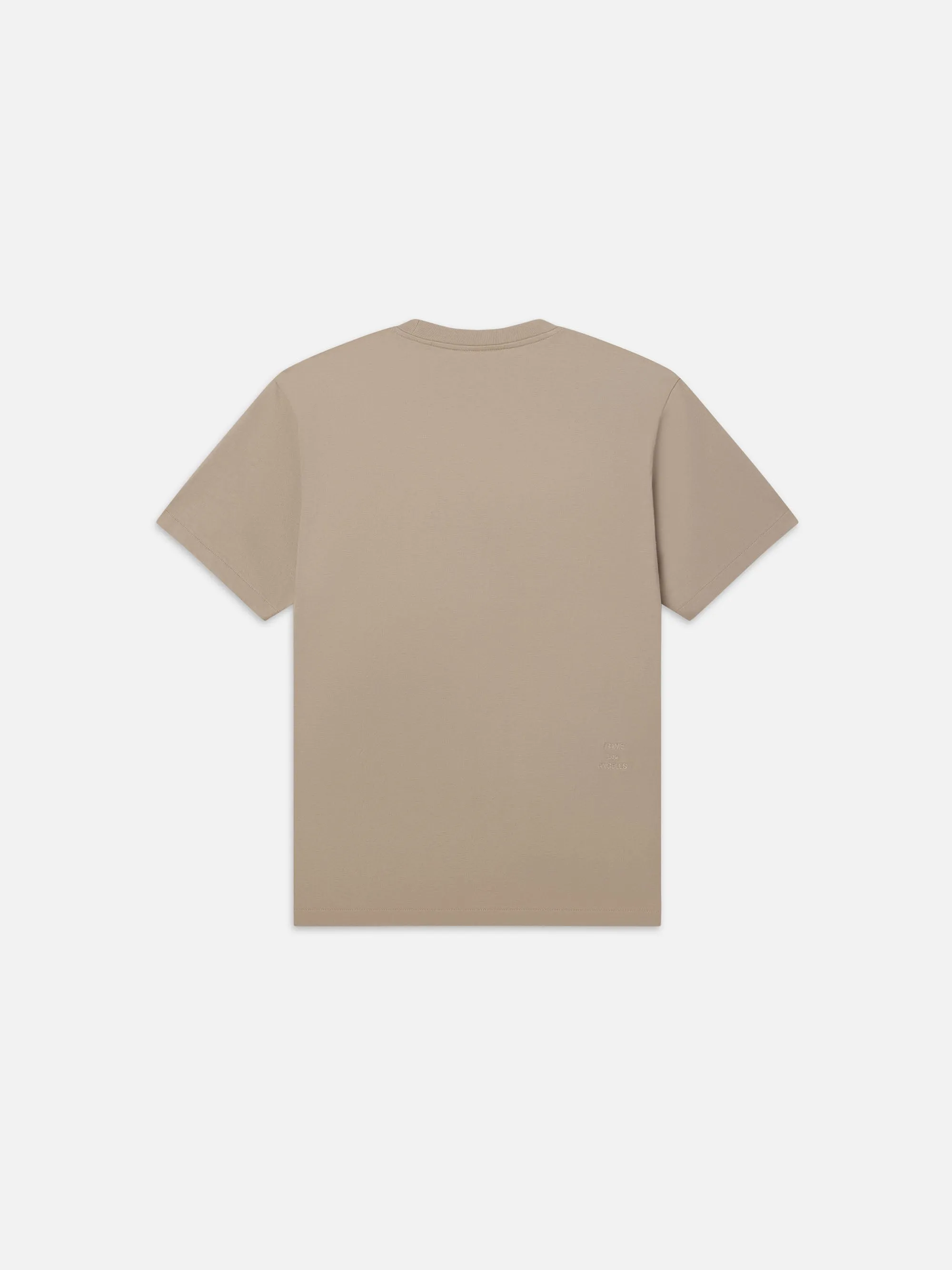 FRAME Logo Tee -- Dove