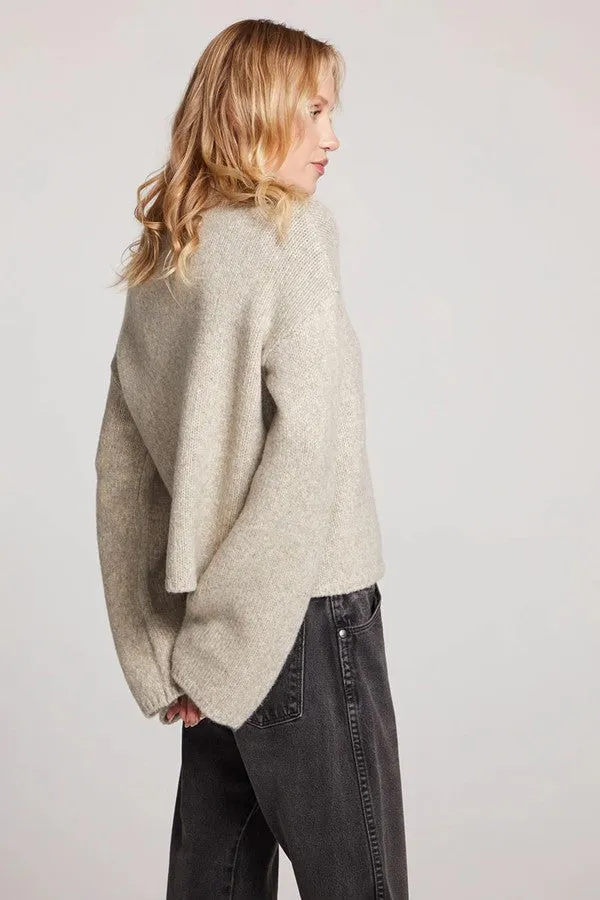 Geenie Toasted Coconut Turtle Neck