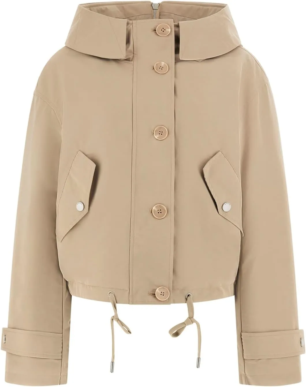 GUESS Women's Eco Nora Cropped Parka