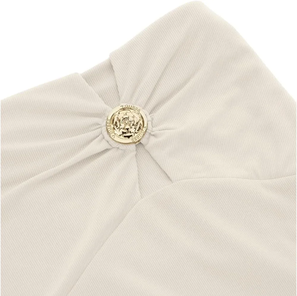 GUESS Women's Zama Button Detail Skirt