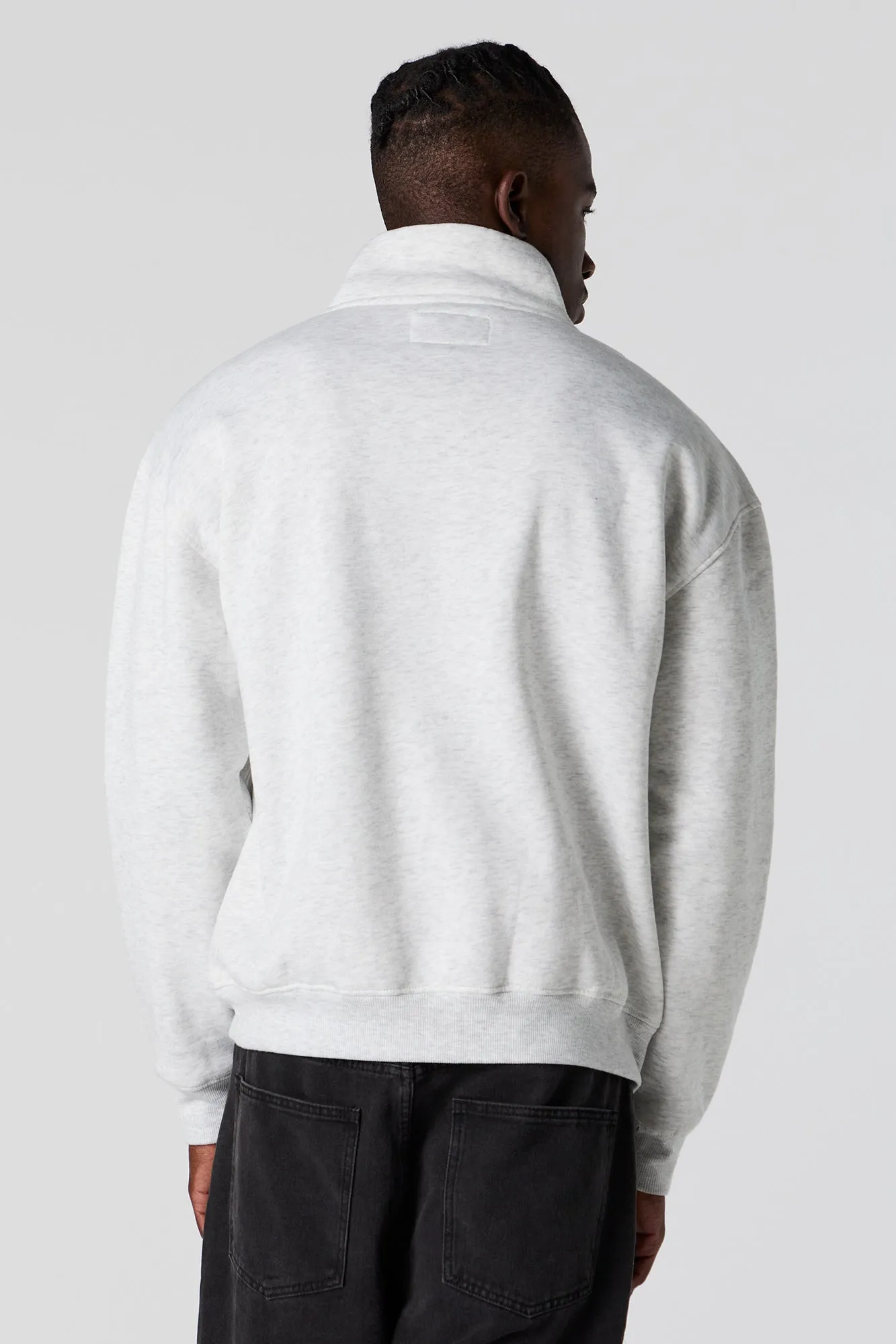 Half Zip Fleece Sweatshirt