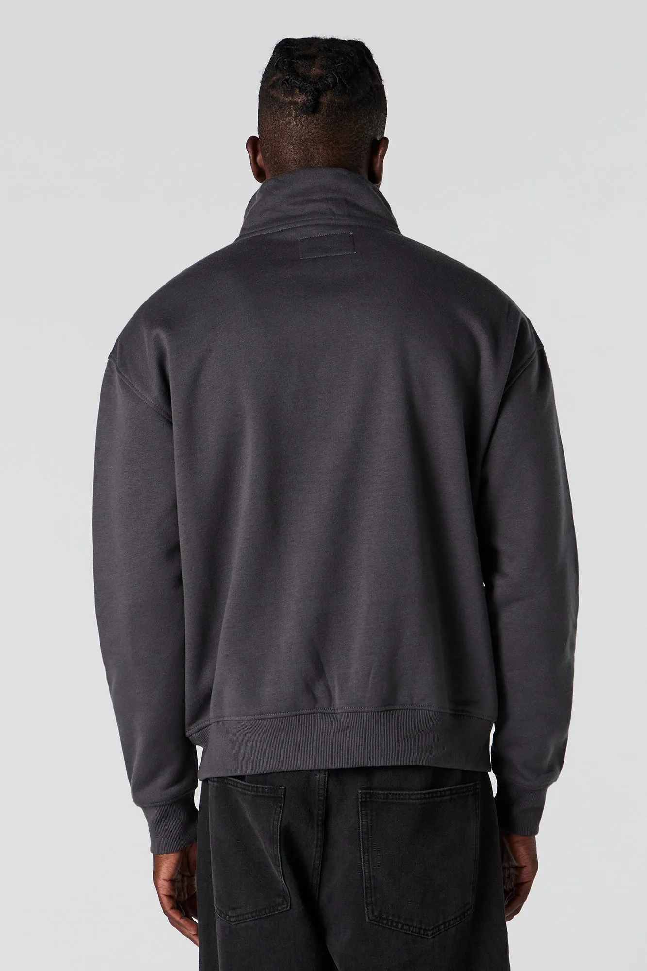 Half Zip Fleece Sweatshirt