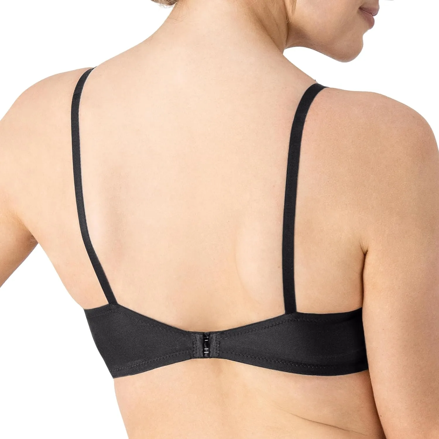 Hanes Women's Invisible Look Underwire Adjustable T-Shirt Bra (2 Pack)