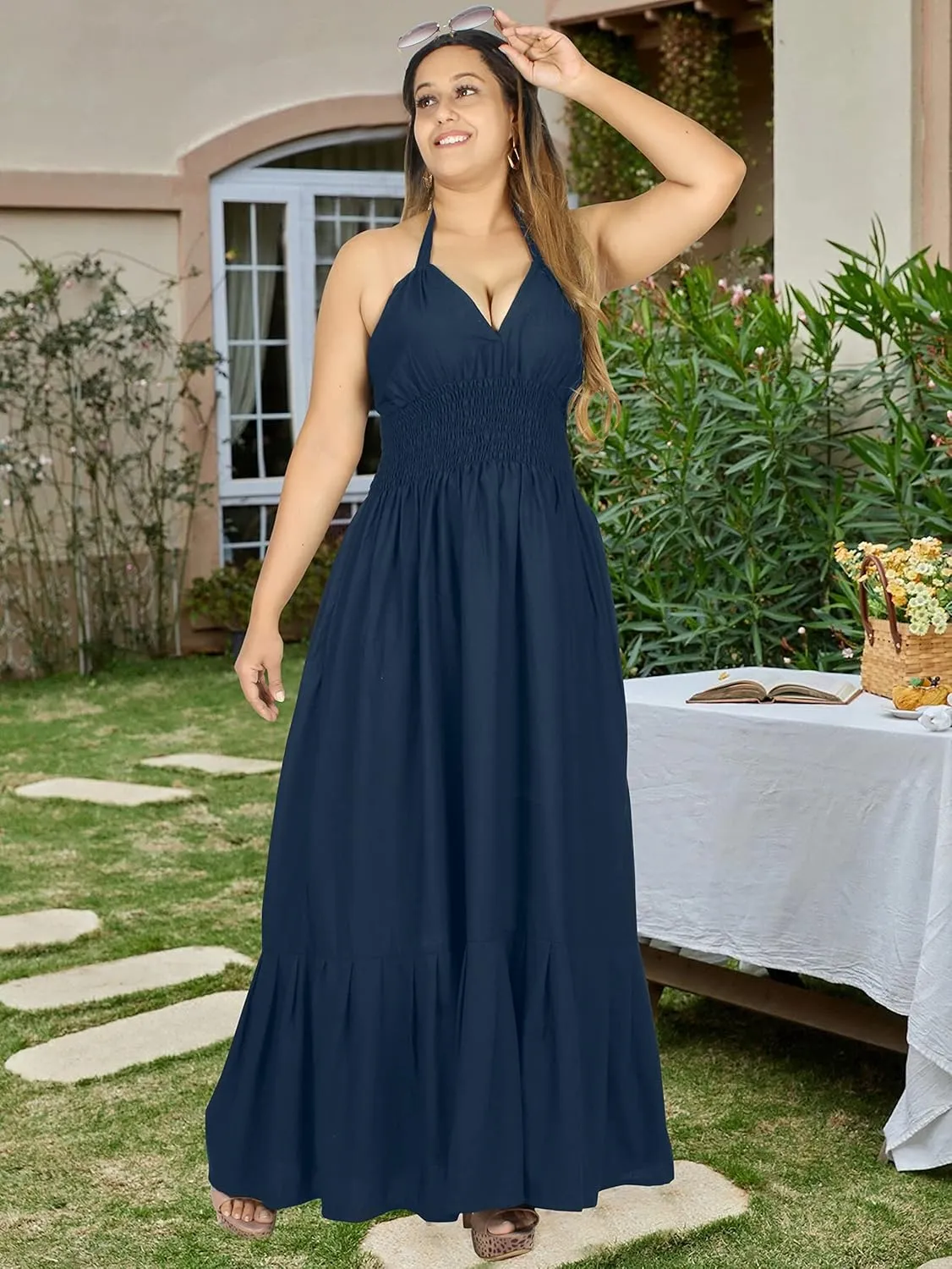 HAPPY BAY Women's Tube Dress Casual Top Maxi