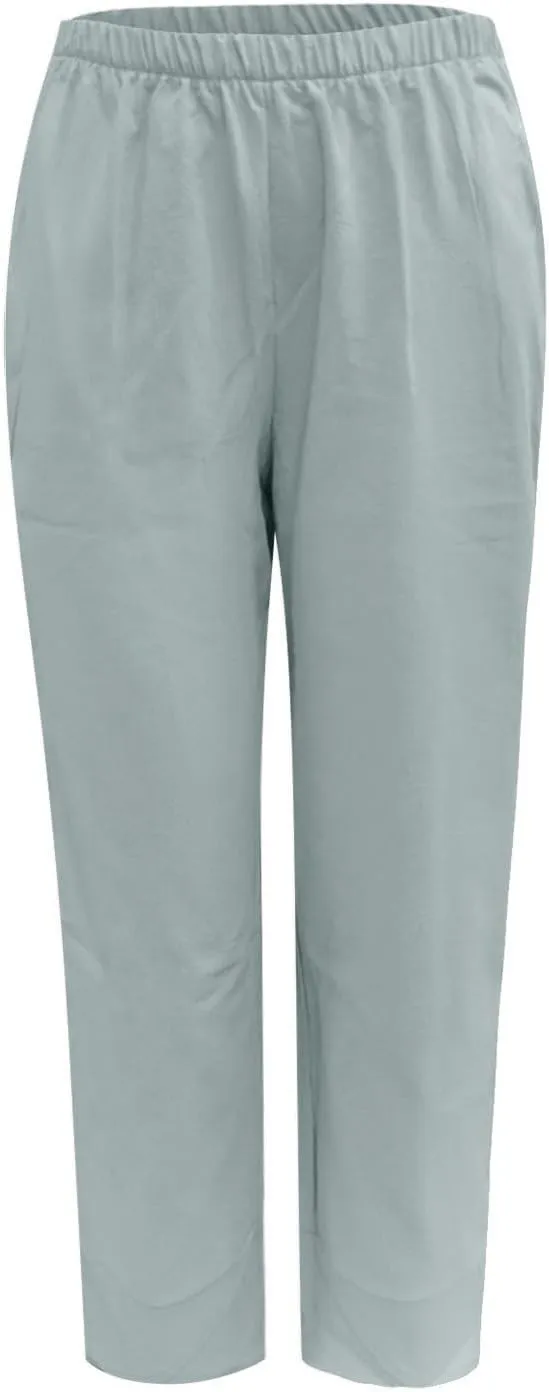 High Waisted Work Pants for Women Winter Opaque Hiking Leggings with Pockets Flare Leggings Wide Leg